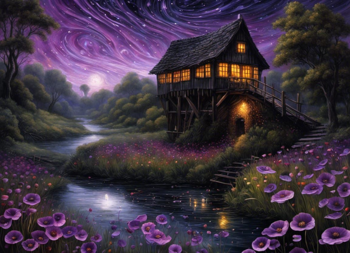 Purple night