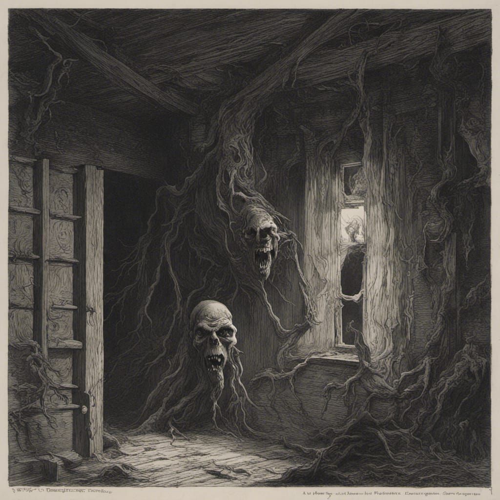 A dreadful banshee screams beneath a dark cottage window. In...