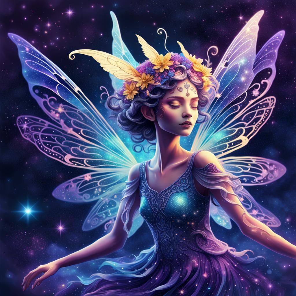 RedArdor whimsical Faery