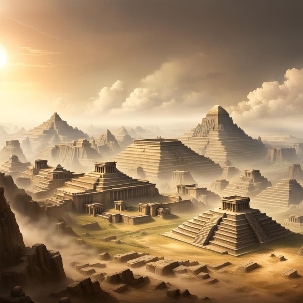 Ancient civilization city