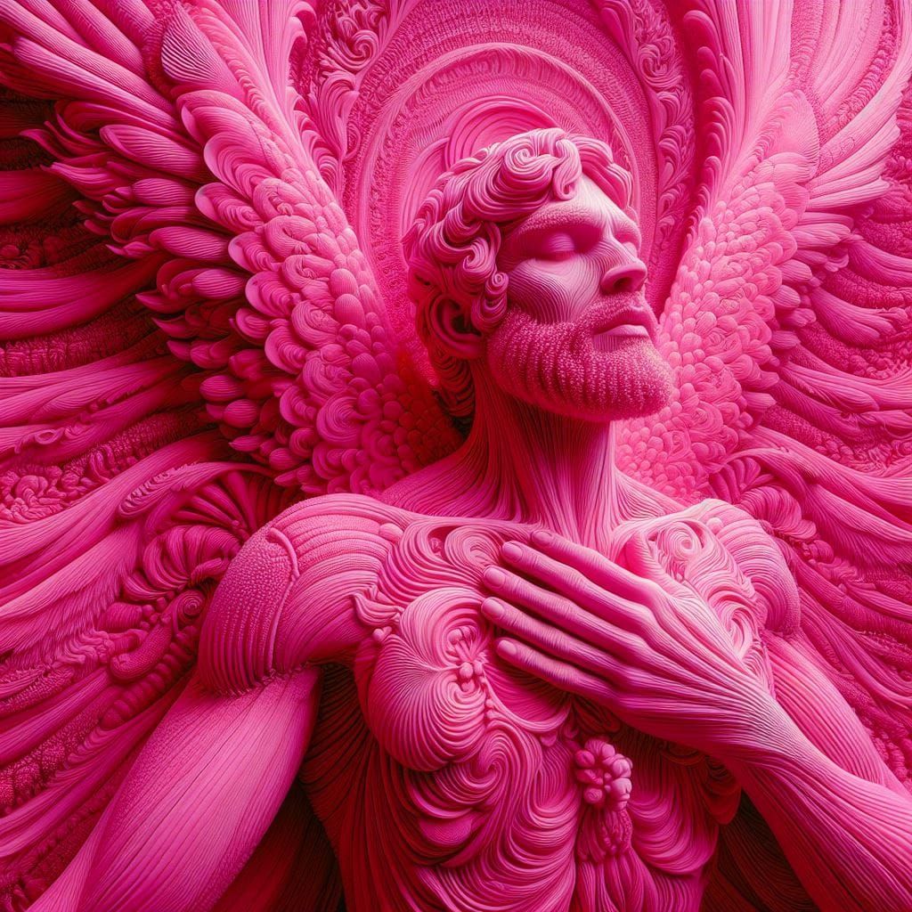 Pink angel