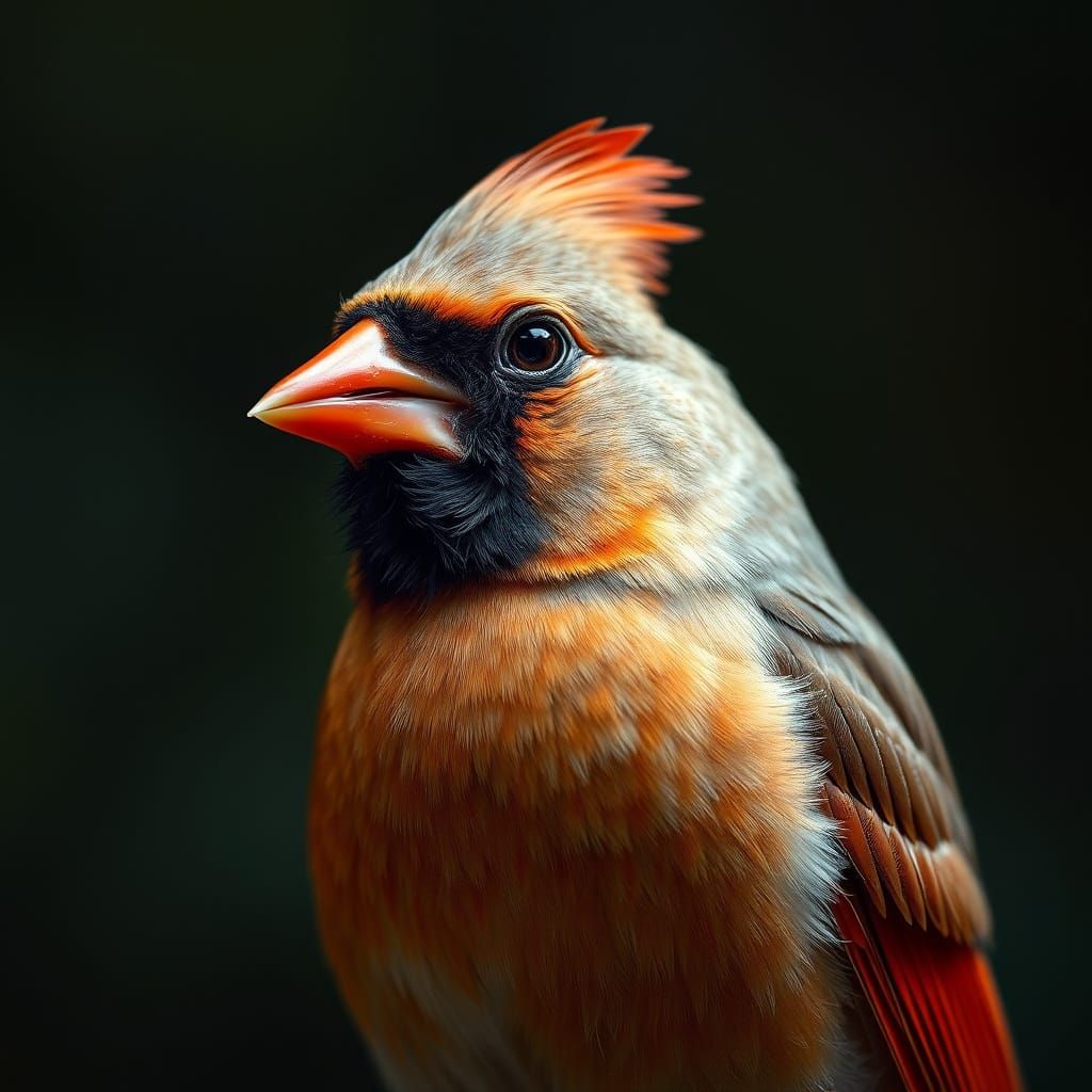 Cardinal  by @Lady of the Thorns