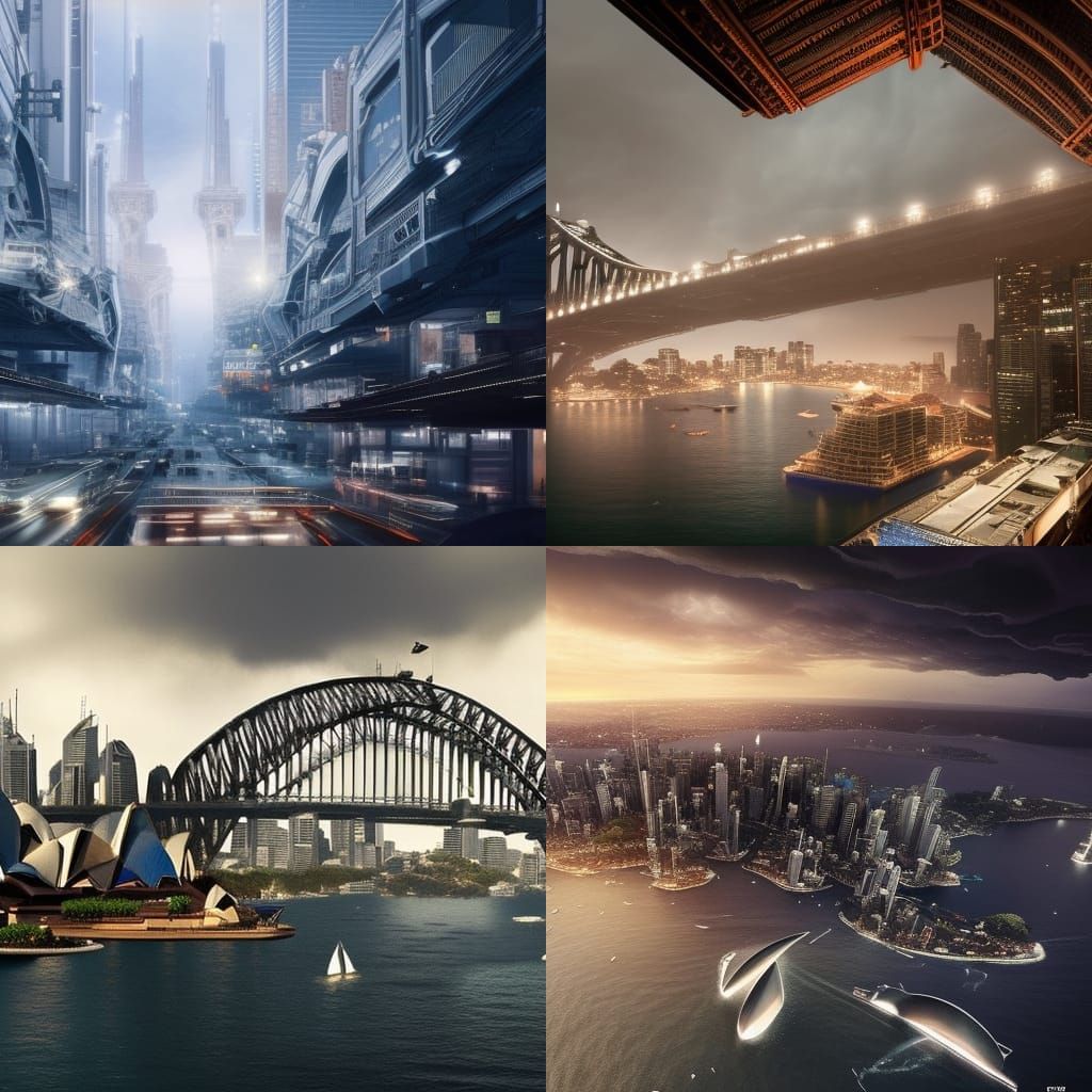Futuristic Sydney