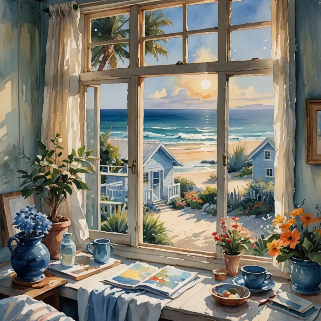 Sea view   by @Justagirl