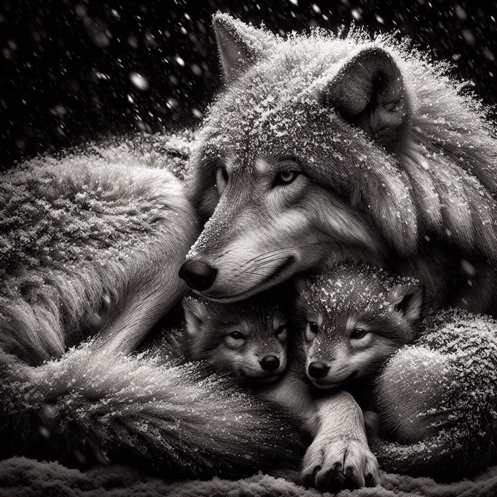 Snowy Coated Devotion