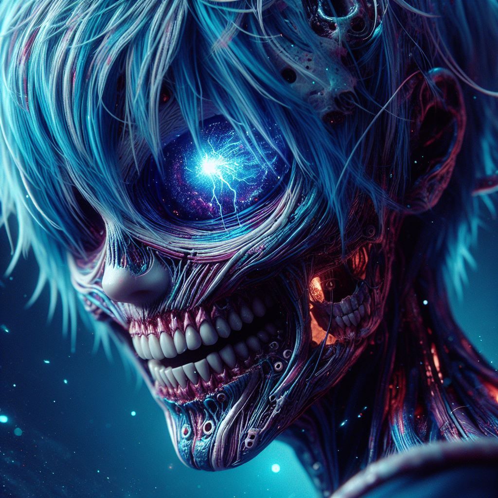 disembodied head screaming