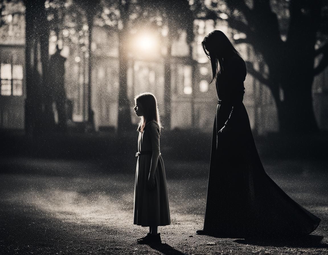 Shadow Woman  by @Witchy-finch