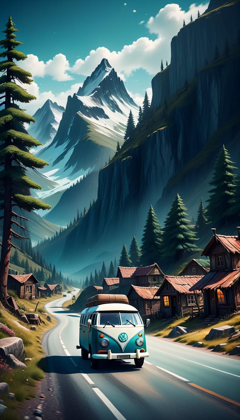 VW Van Road Trip 12