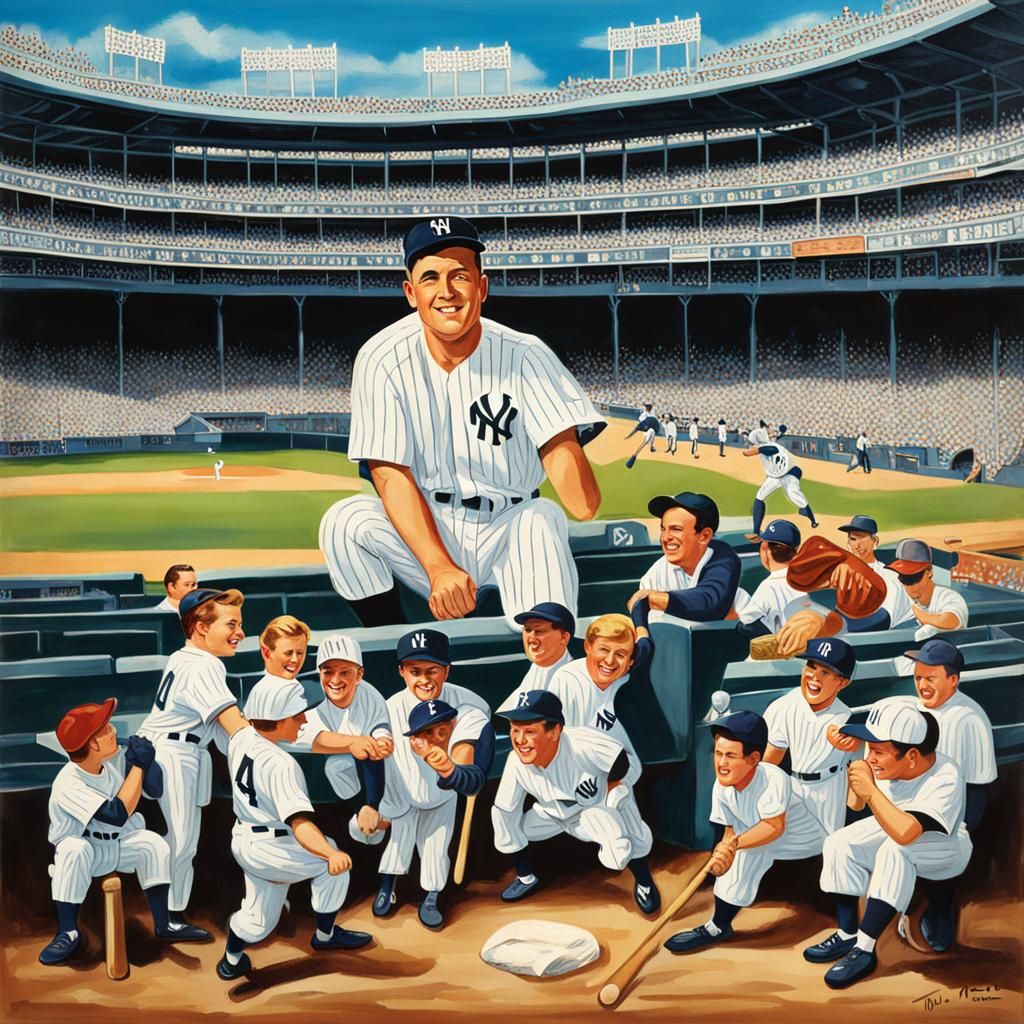 Take me out to the ball game, Yankees, Mickey Mantel