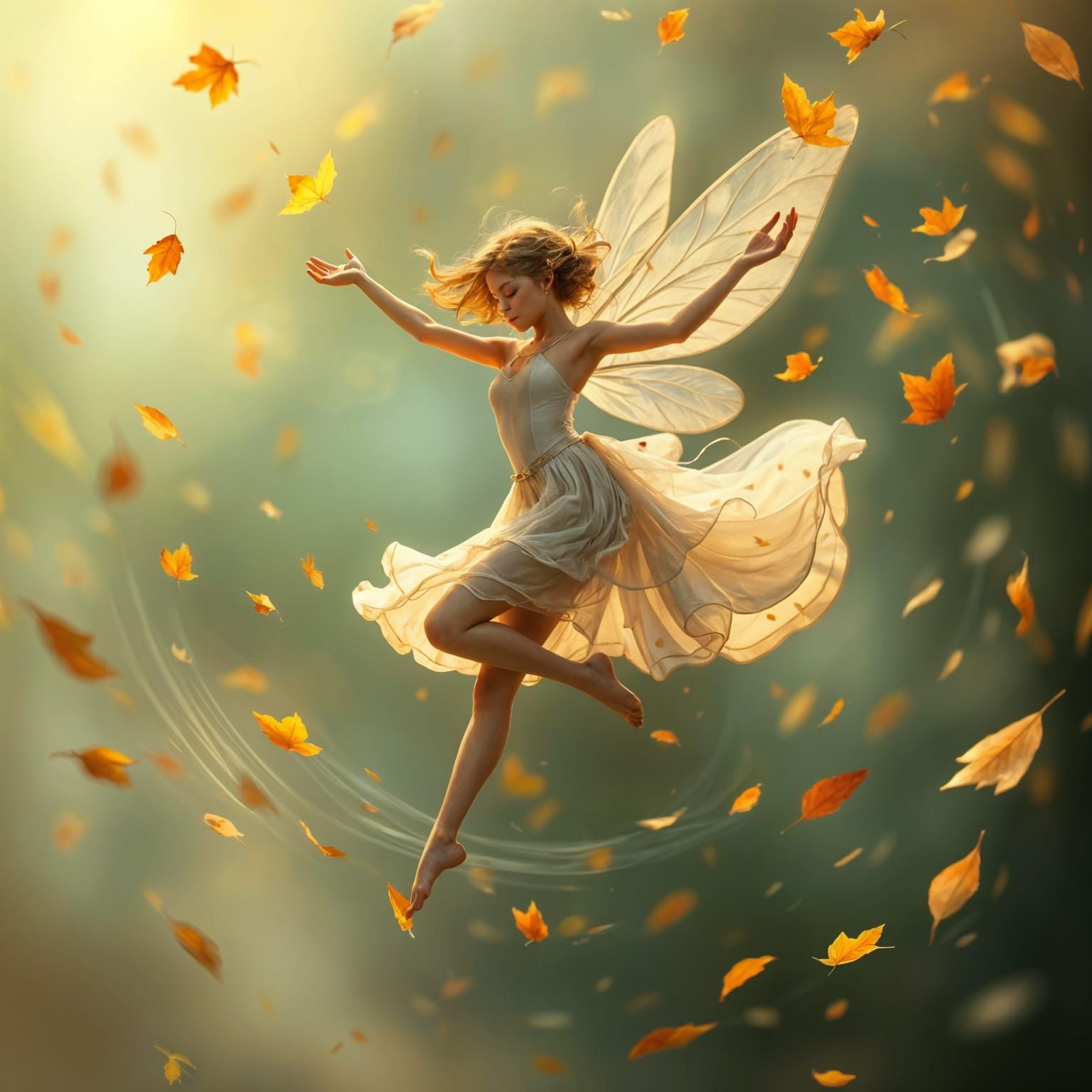 Wind fairy   by @Eldesh