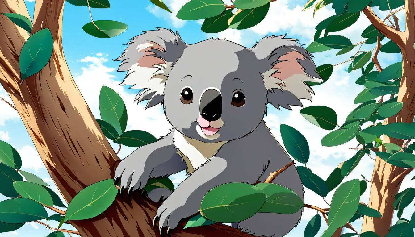 Anime Koala Bear