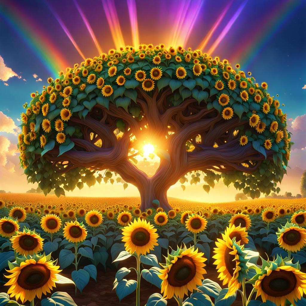 Sunflower tree