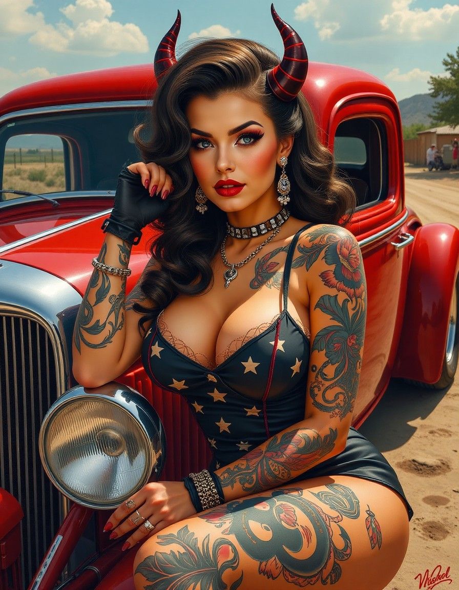 Rockabilly Hellcat