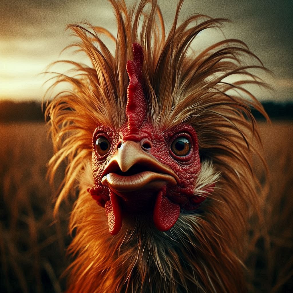 Portraits of a Serial Creator : Chicken Lips-Stick