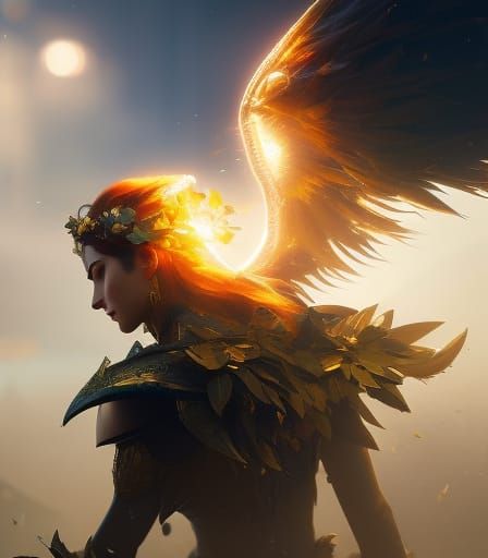 Beautiful elf queen