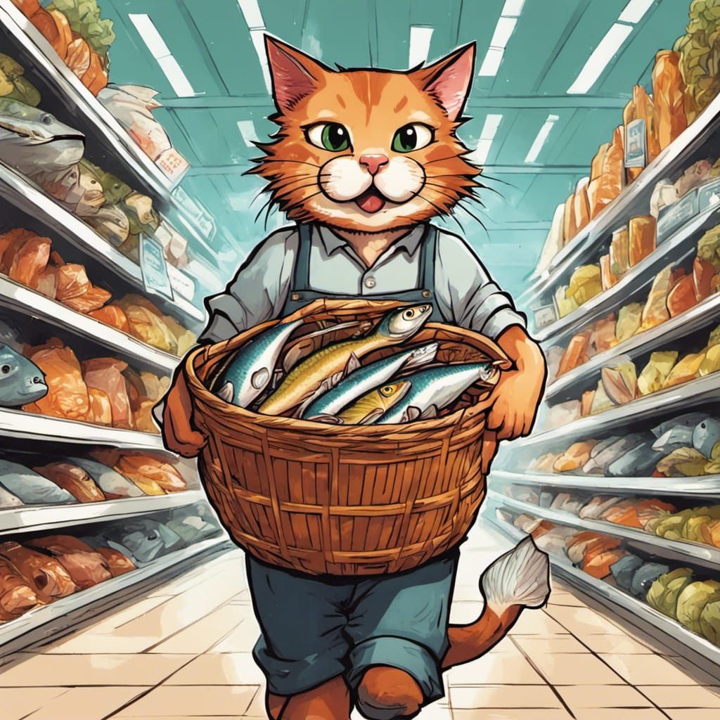 Welcome To Meow Market  by @Ellie_Valkyrie