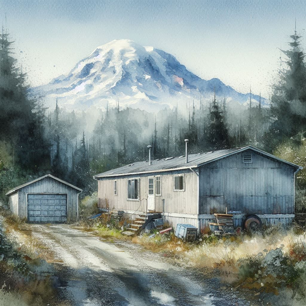 ""Here, at the base of the foothills ..."