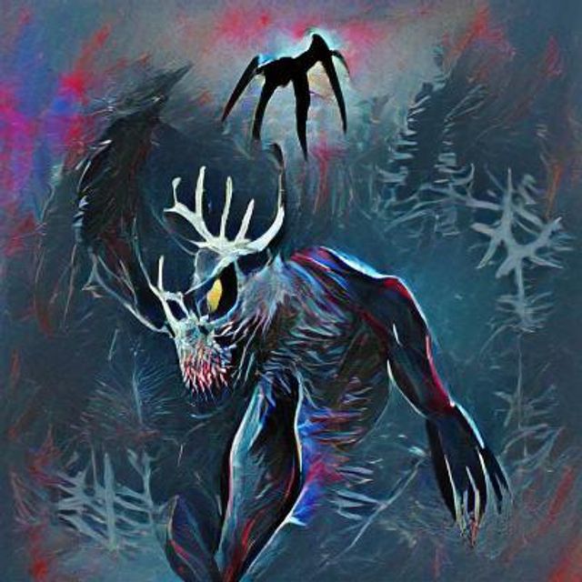 Wendigo - AI Generated Artwork - NightCafe Creator