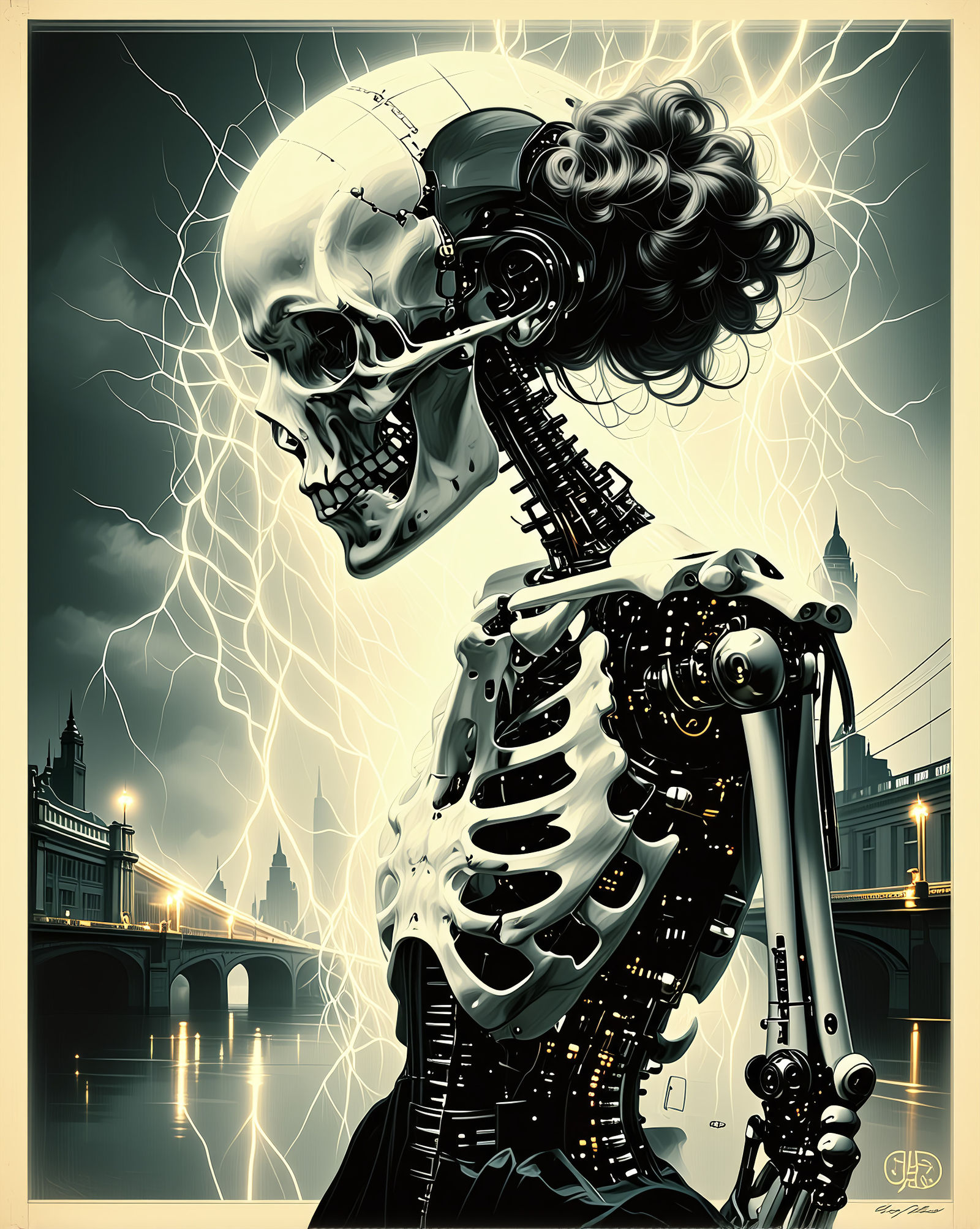 Leaving her humanity behind