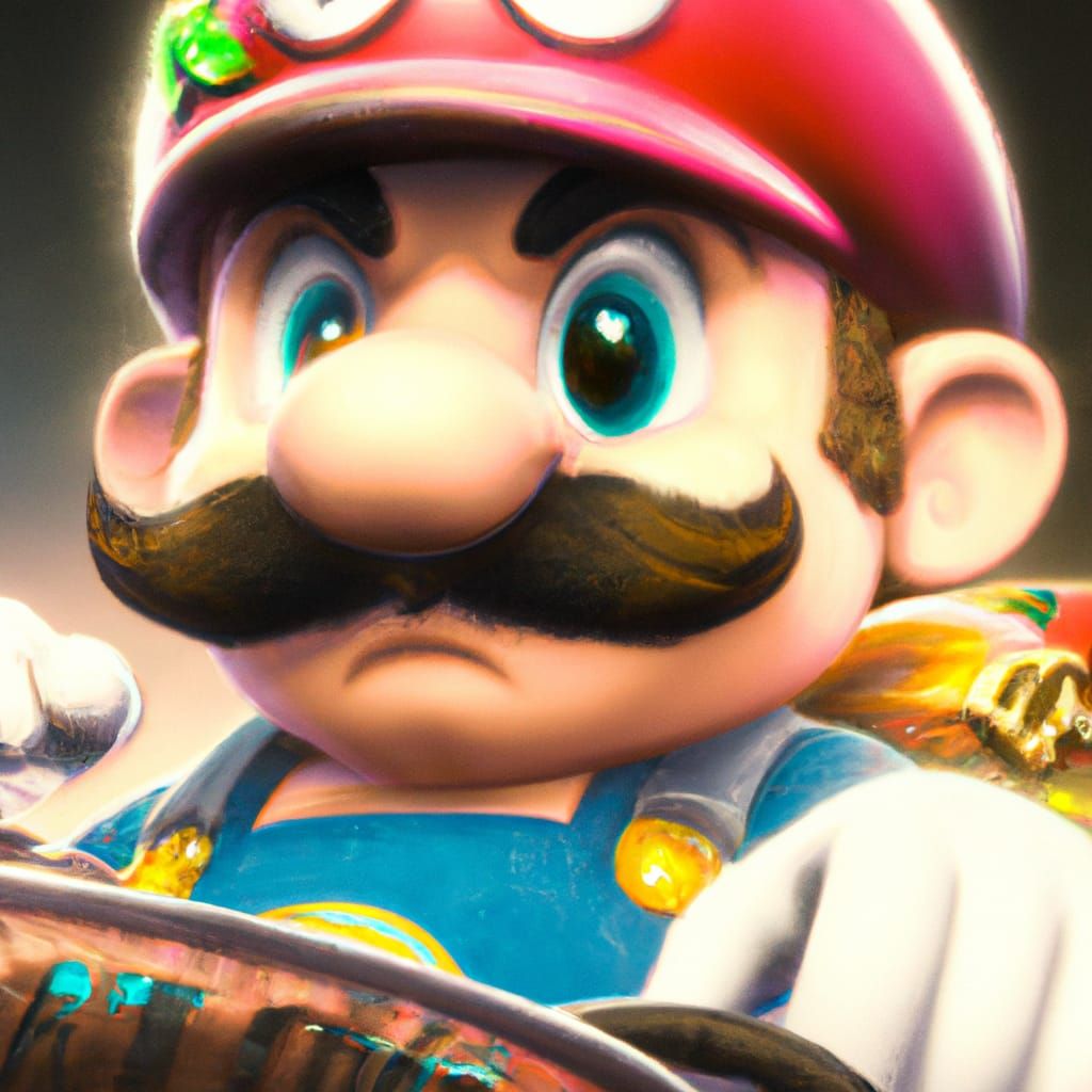 Super Mario   by @Zia