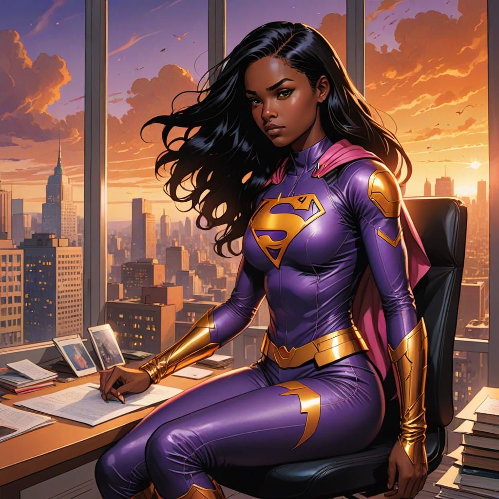 Young Hero  by @V  T Owens