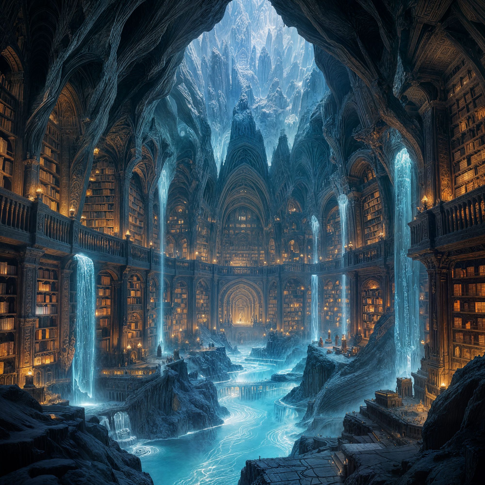 Observatory of Knowledge and Imagination. Akashic Library? - Start Image 2