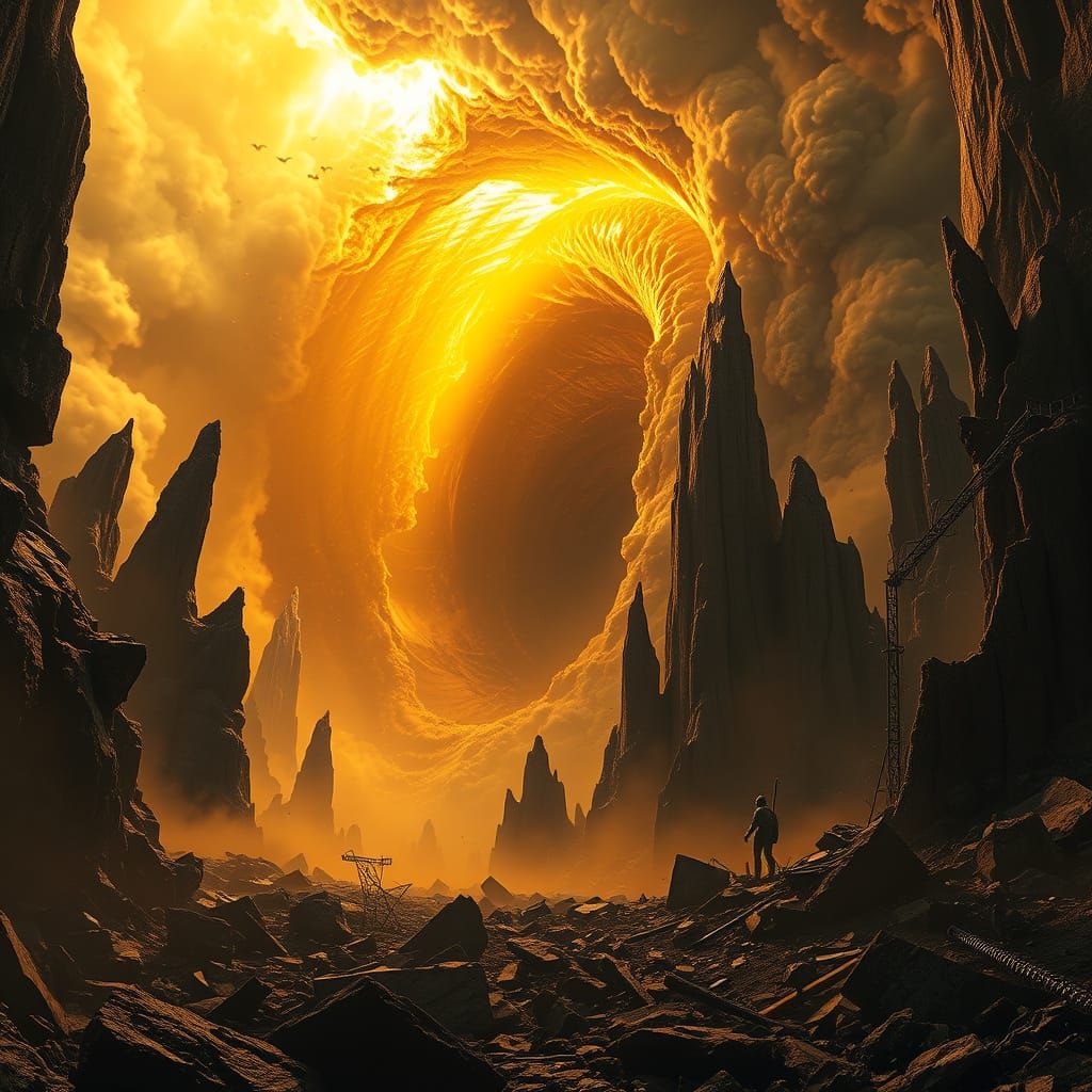 In the Eye of the Storm  by @Brenda Ader