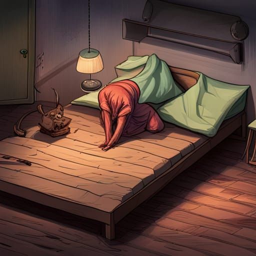 Under bed