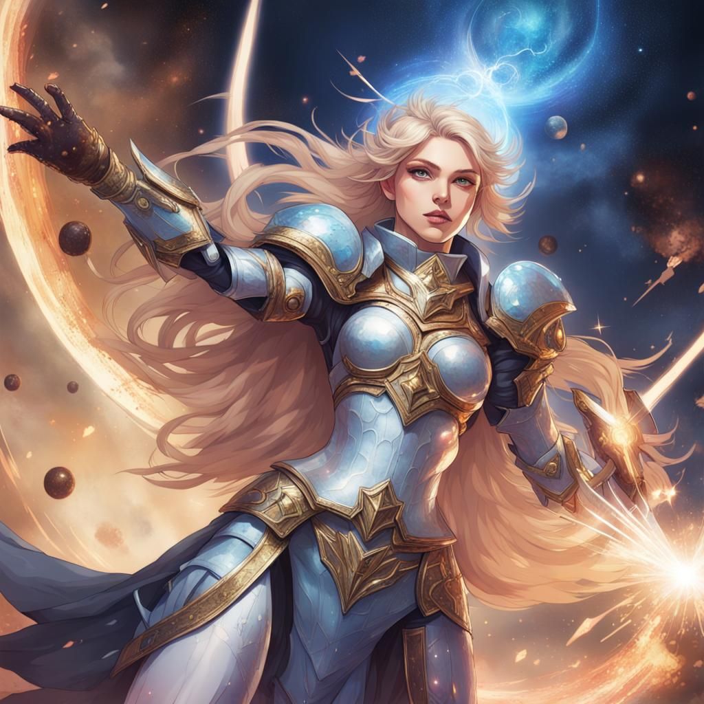 In Aetheria, celestial girls with unique powers battle darkn...