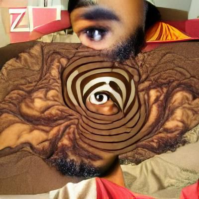 I was looking for my third eye and all I found was a brown s...