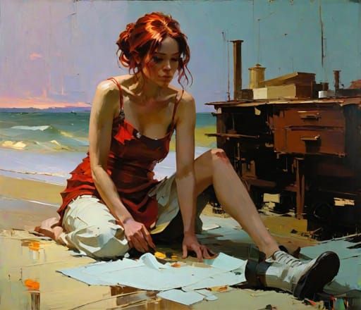 My office on the beach