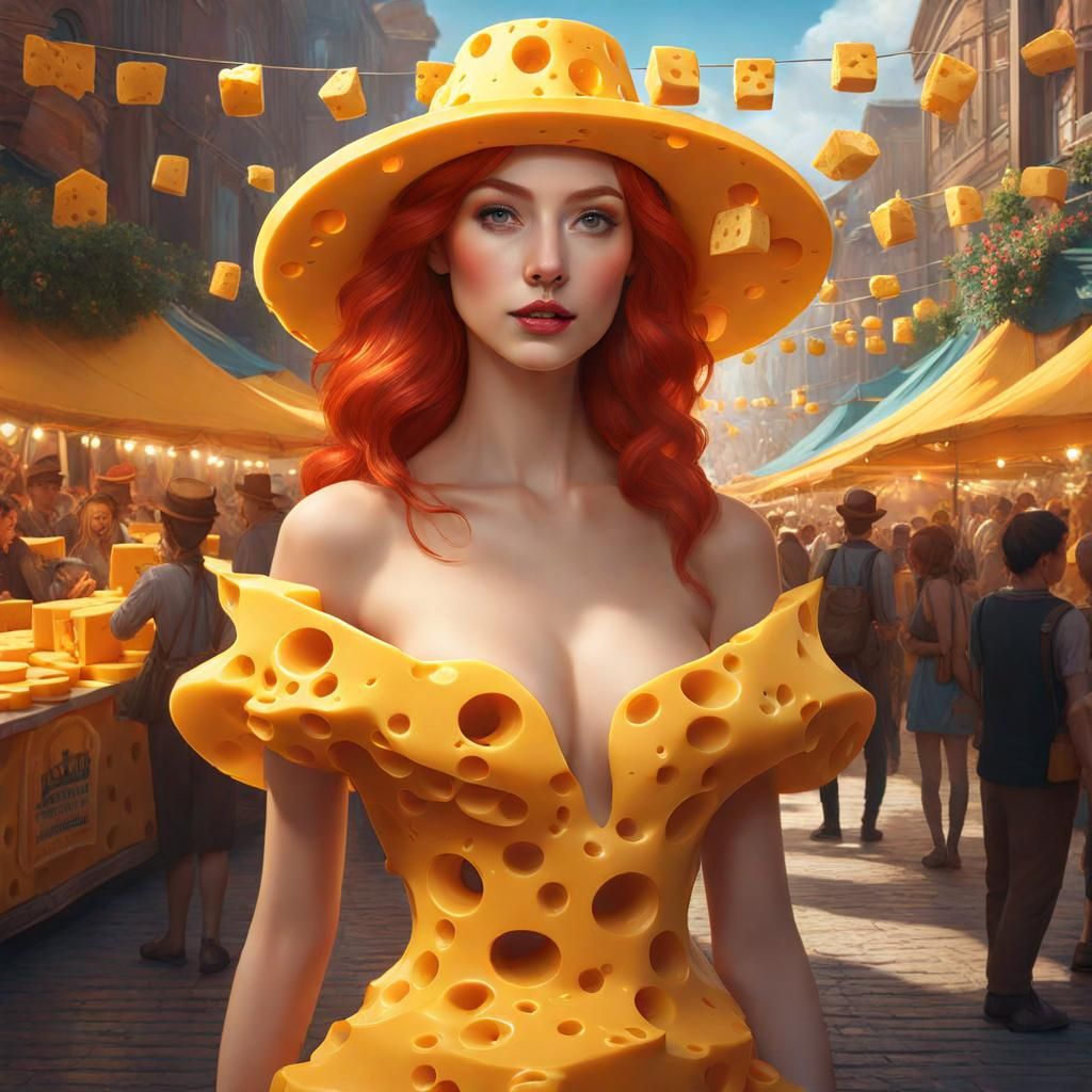 The Latest Fashion: Cheese Couture  by @Darkblane