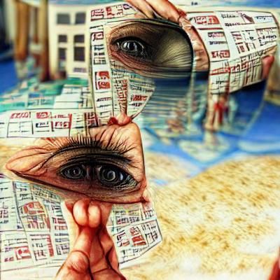 behind the falsehood of our reality