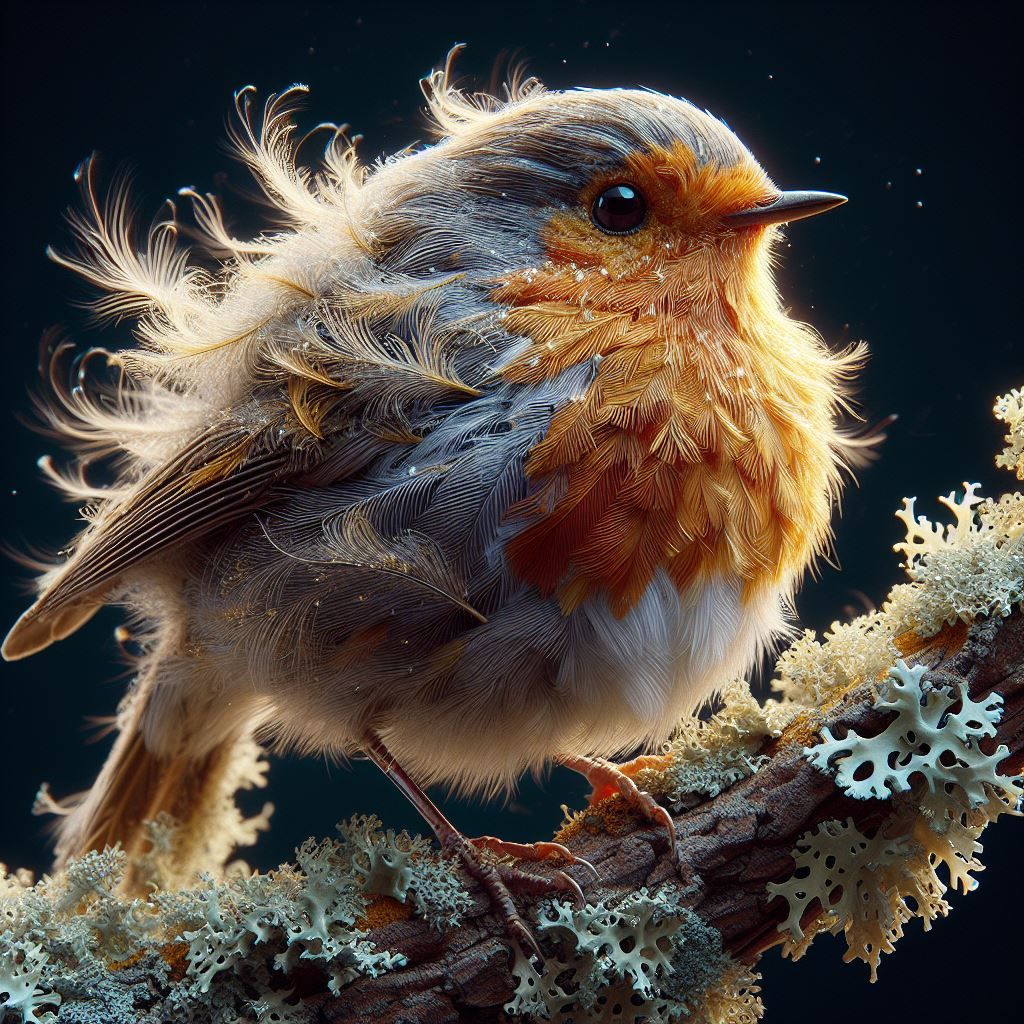 Fluffy Robin