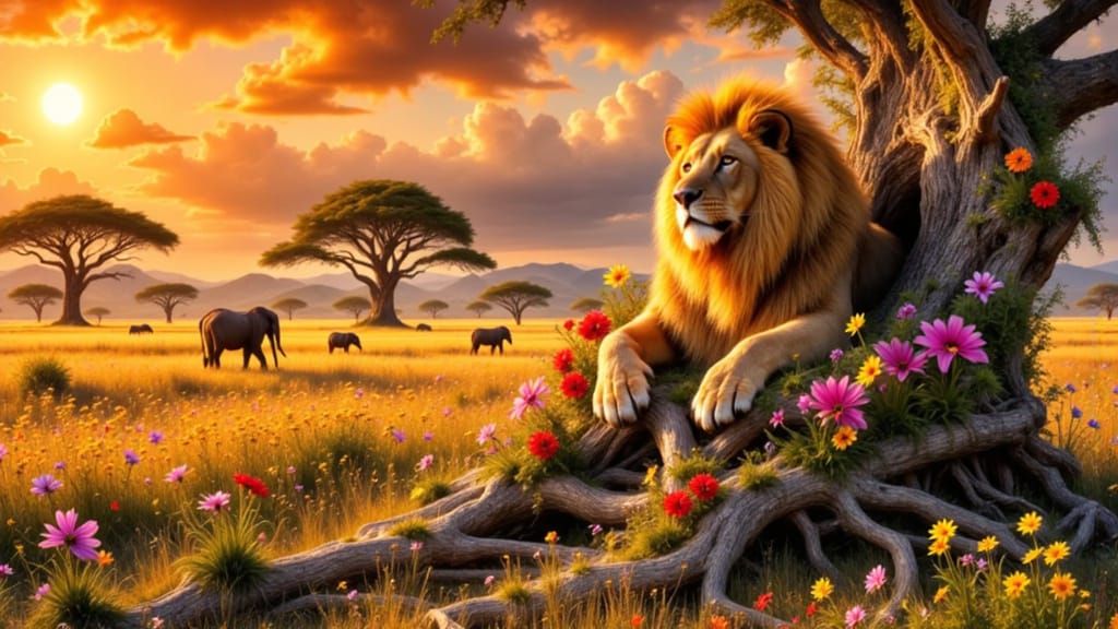 King of the savannah