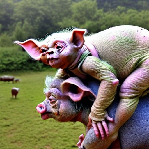 Yoda Piggyback Ride V6