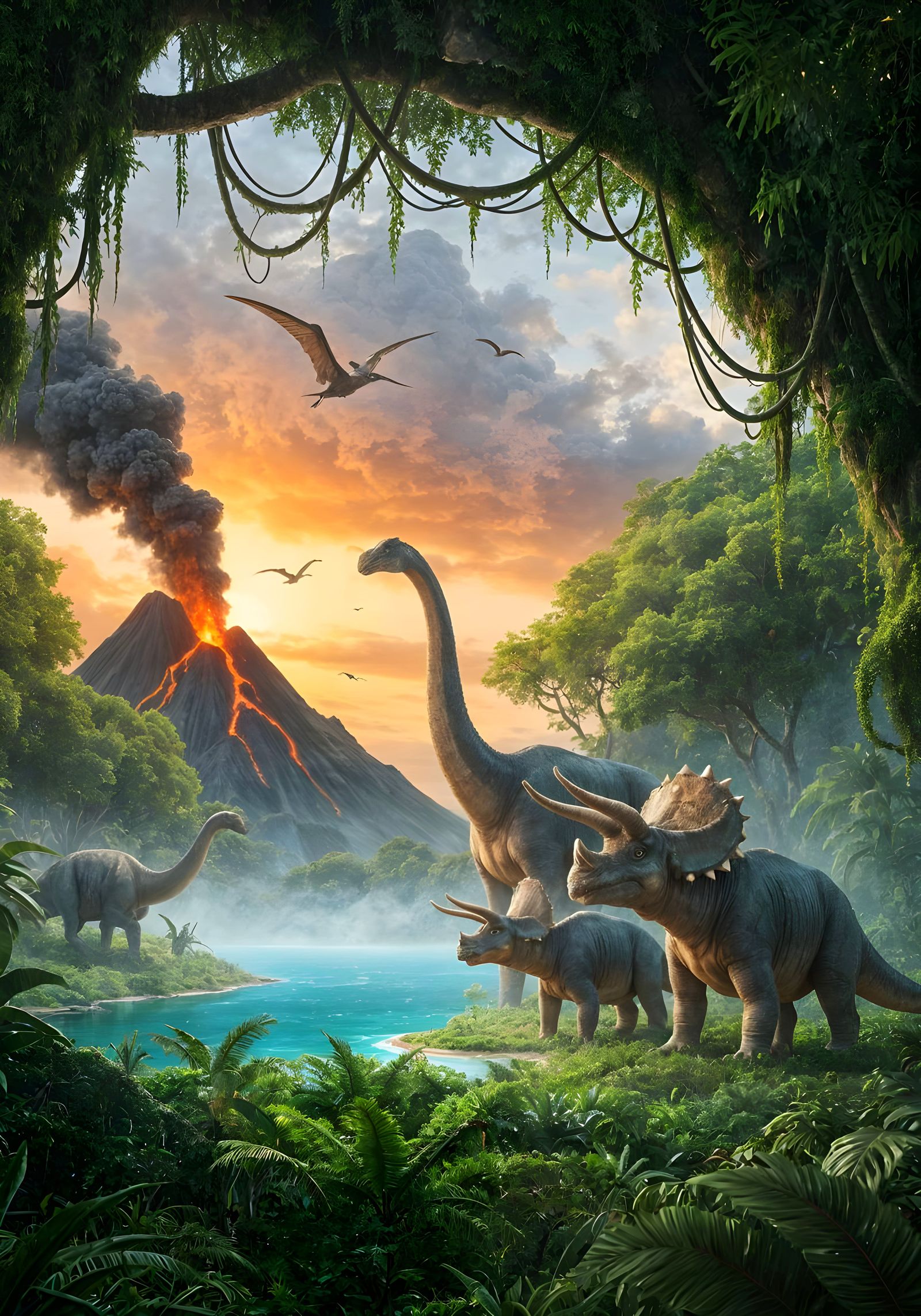 Jurassic period  by @Tatti