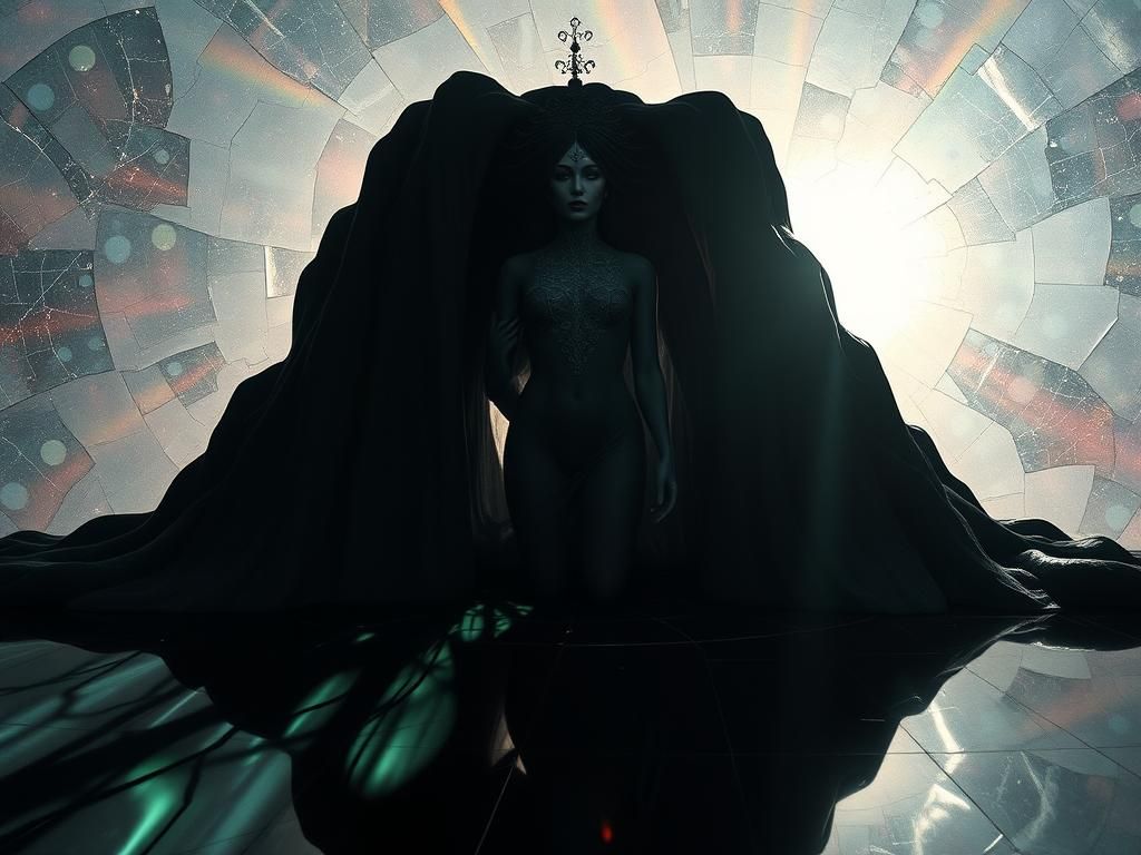 full body by artist "Goddess of shadow" Lipstick and scent W...