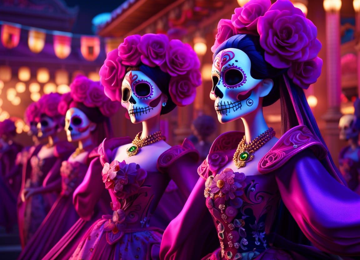 Dia de los Muertos  by @Chloe