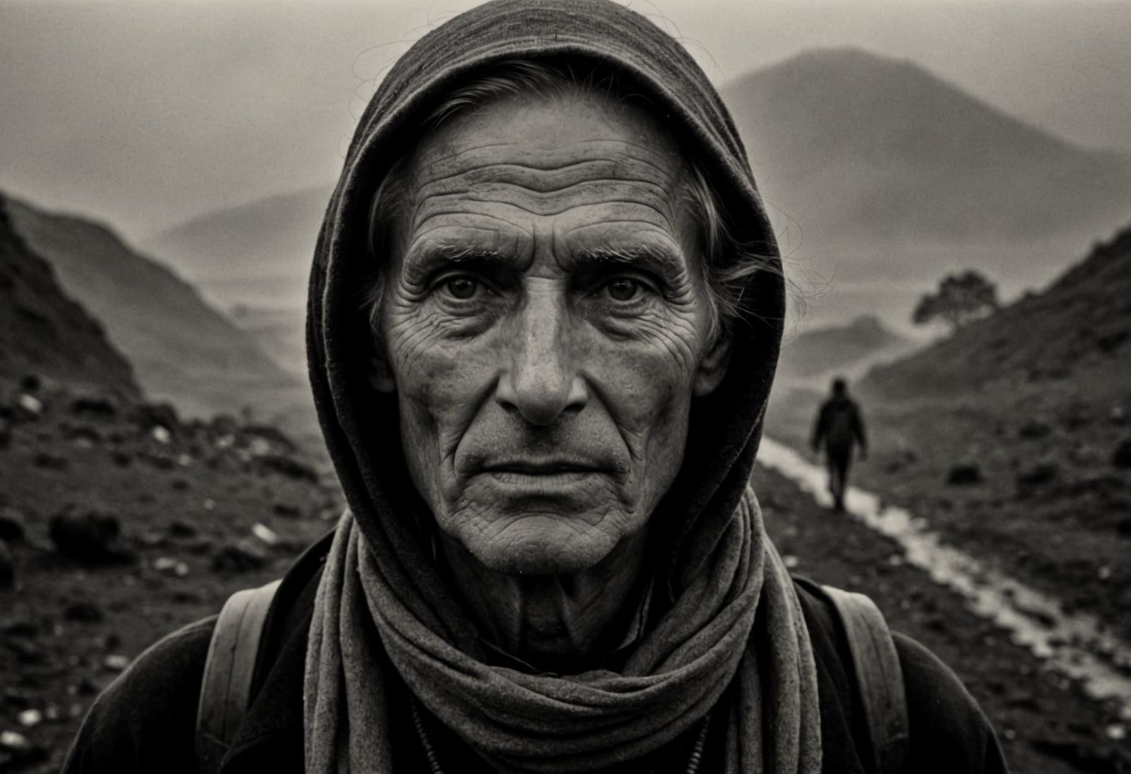 The weary traveller  by @DavidP