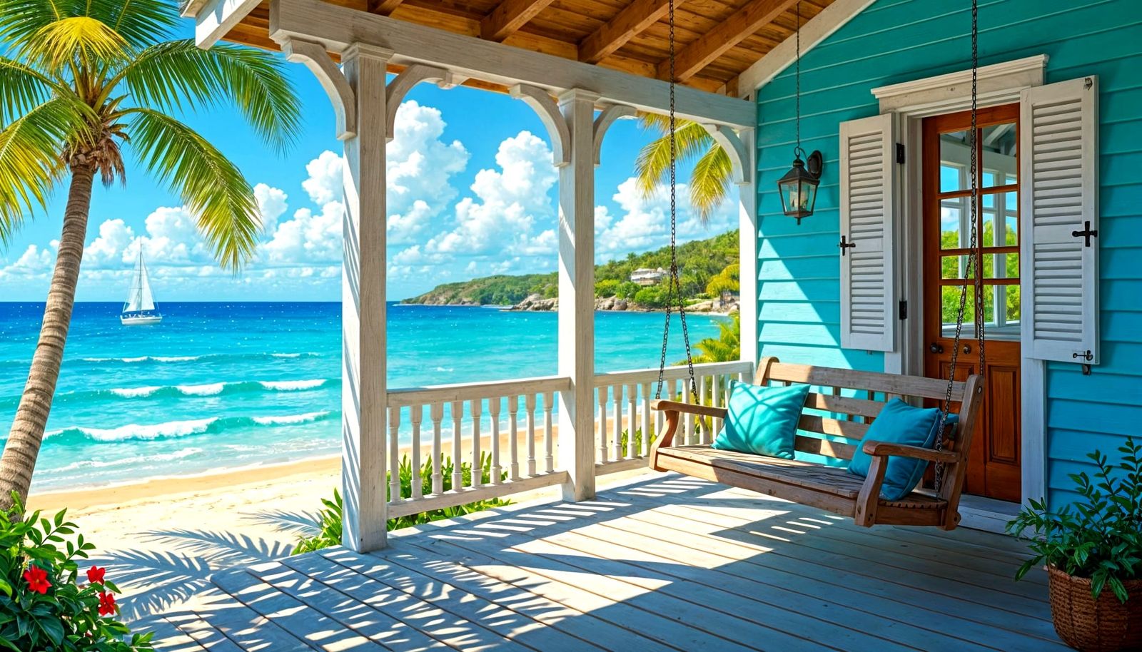 Serene Beach Cottage  by @Stalean