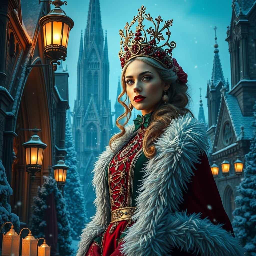 She is Christmas 🎄🦌