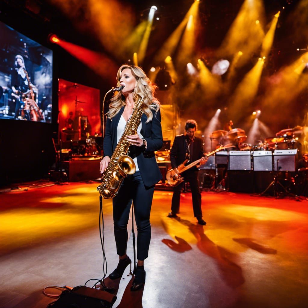 Candy Dulfer AI Generated Artwork NightCafe Creator