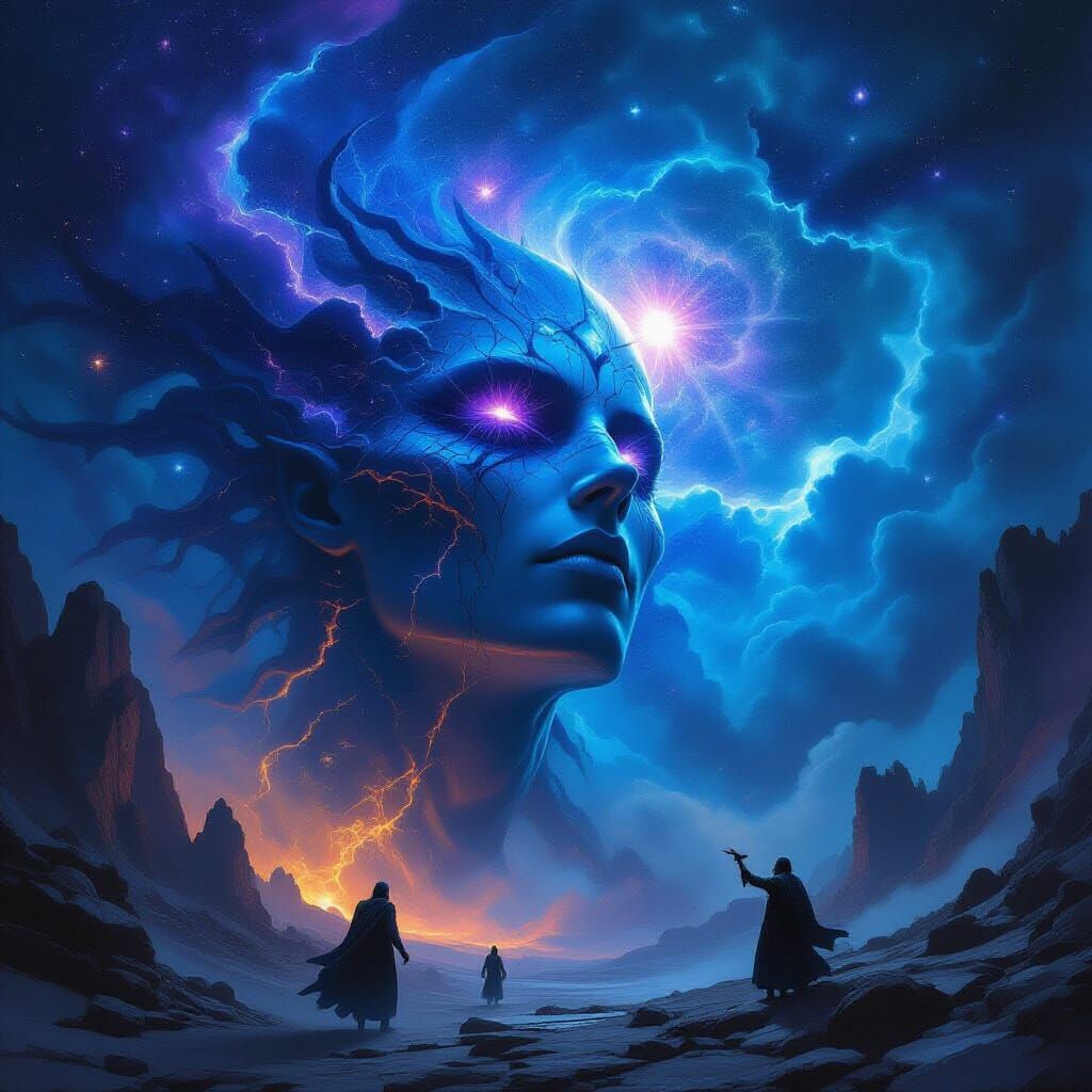 A giant emerges from the void - Start Image 2