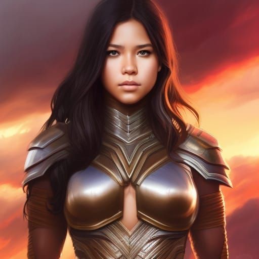 Warrior Girl from the Southern Lands 14