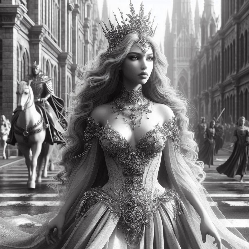 Queen of the Black & White Kingdom