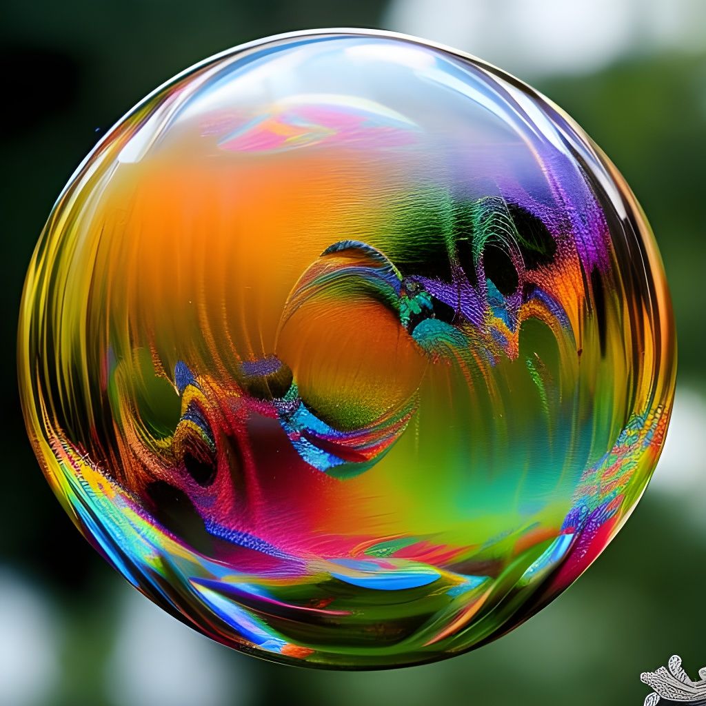 Soap Bubble  by @bookwrm0706