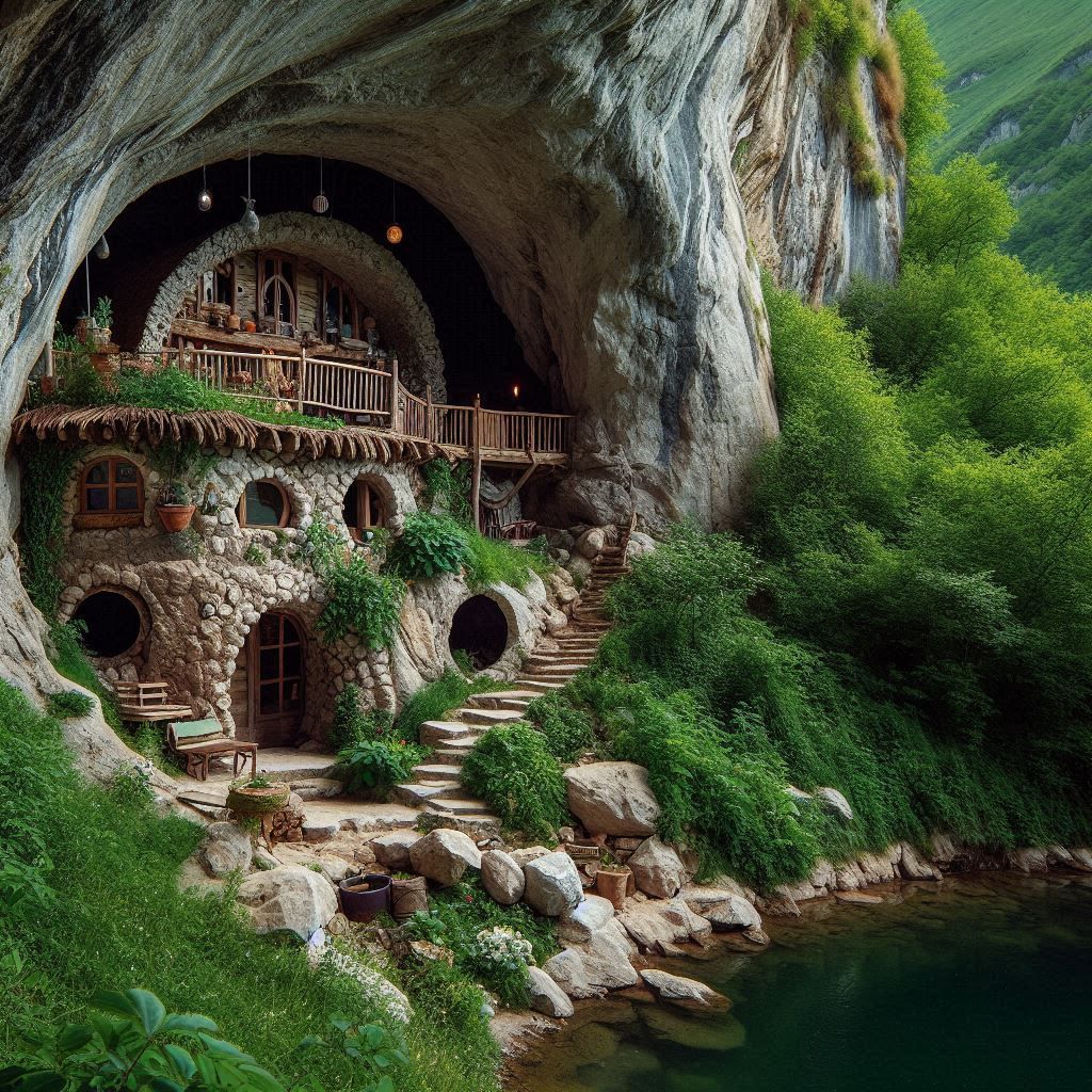 A cave home