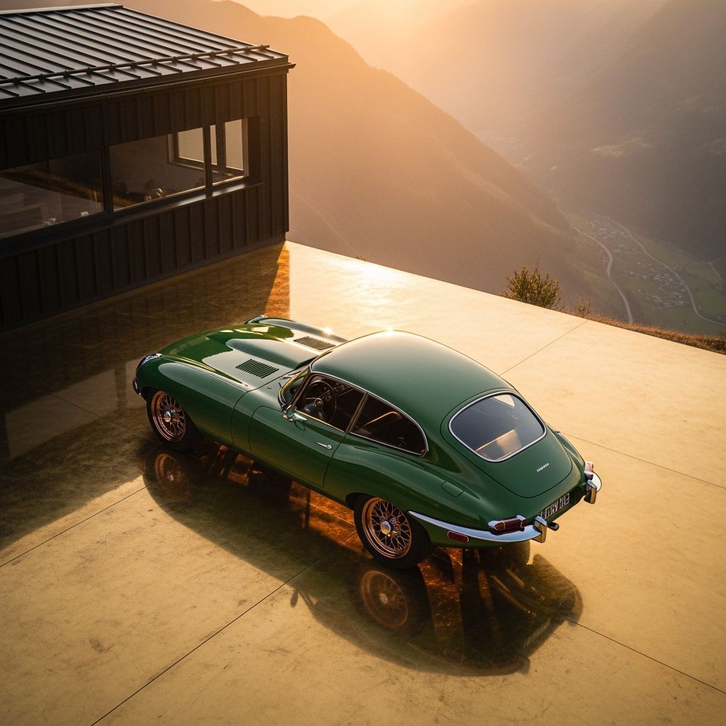 Jaguar E-Type.
