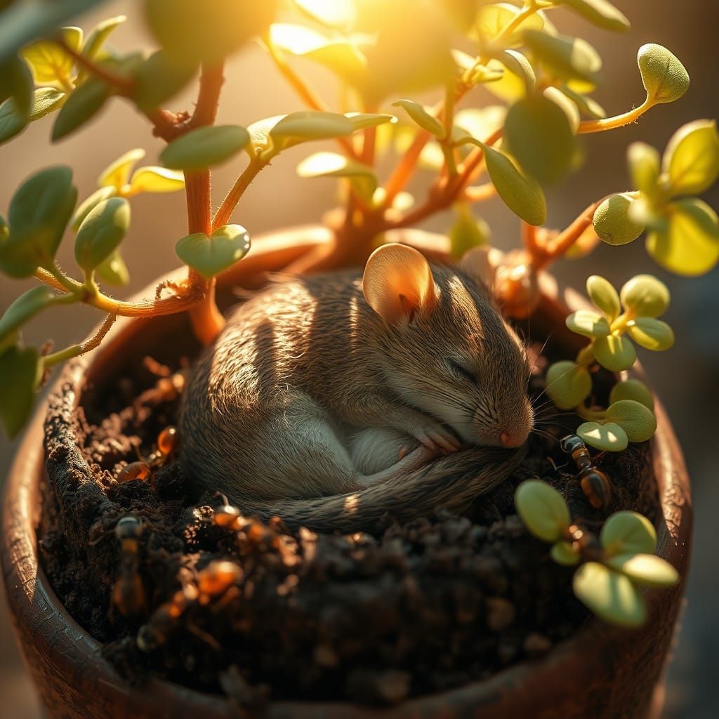 Sleeping next to a busy life  by @El Sombro